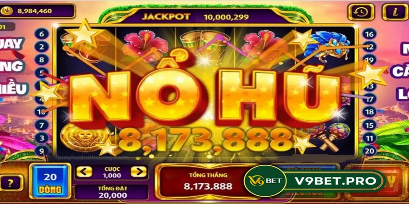 Nổ hũ V9bet là một trong những trò chơi quay thưởng thú vị