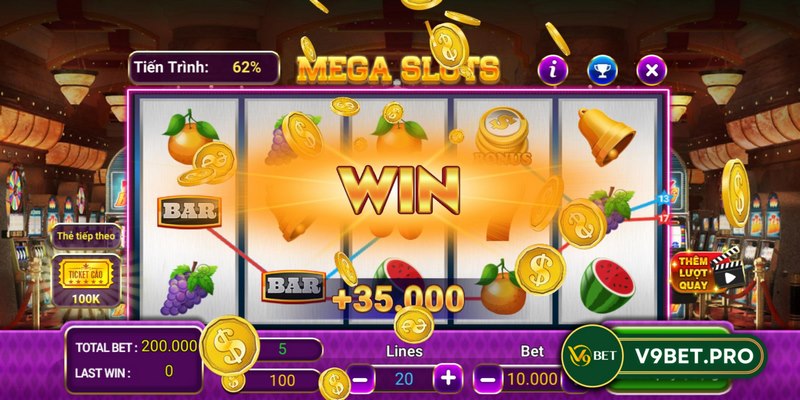 Nổ hũ tại có V9bet tỷ lệ thưởng siêu hấp dẫn